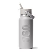 USC Trojans Gray Engraved Hydro Flask 32oz Wide Mouth Straw Lid